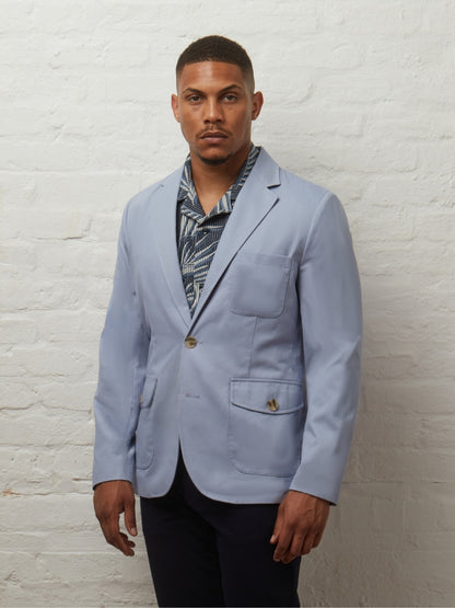 Branford Lightweight Tailored Cotton Blazer