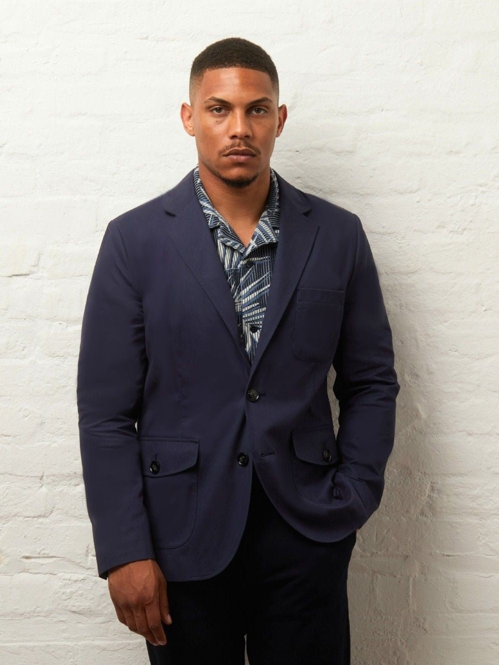 Branford Lightweight Tailored Cotton Blazer