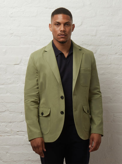 Branford Lightweight Tailored Cotton Blazer