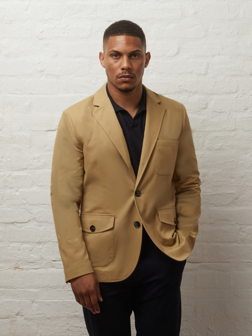 Branford Lightweight Tailored Cotton Blazer