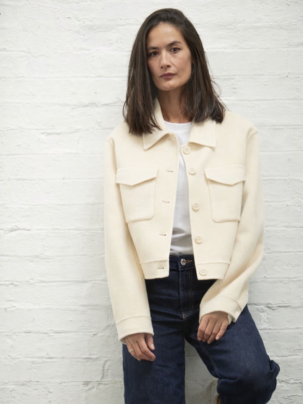 Arabella Wool Cashmere Short jacket