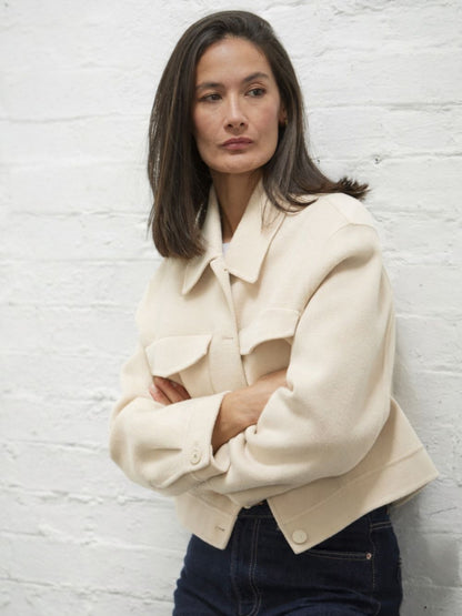 Arabella Wool Cashmere Short jacket