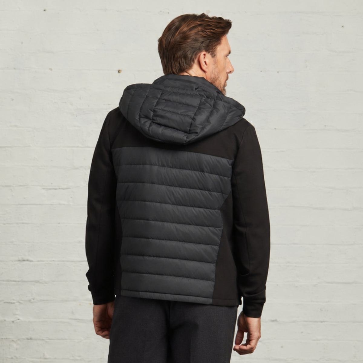 Bale Hybrid Quilt and Interlock Zip Jacket