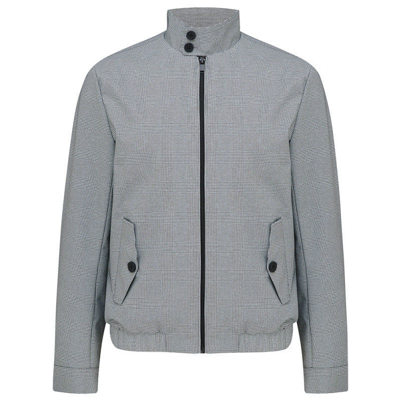 Barton Check Harrington Jacket