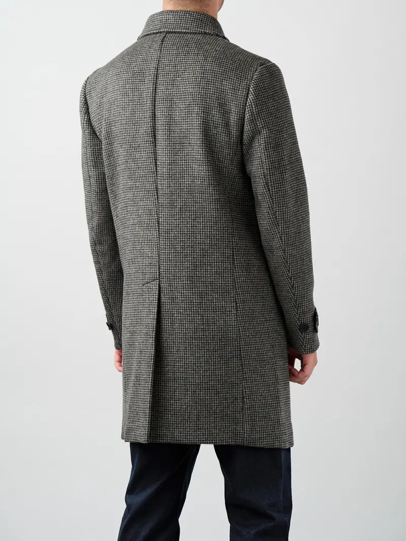 Collett Dogtooth Overcoat