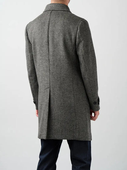 Collett Dogtooth Overcoat