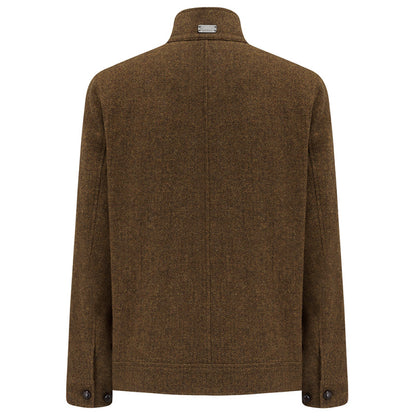 Cameron Wool Tweed Harrington Jacket