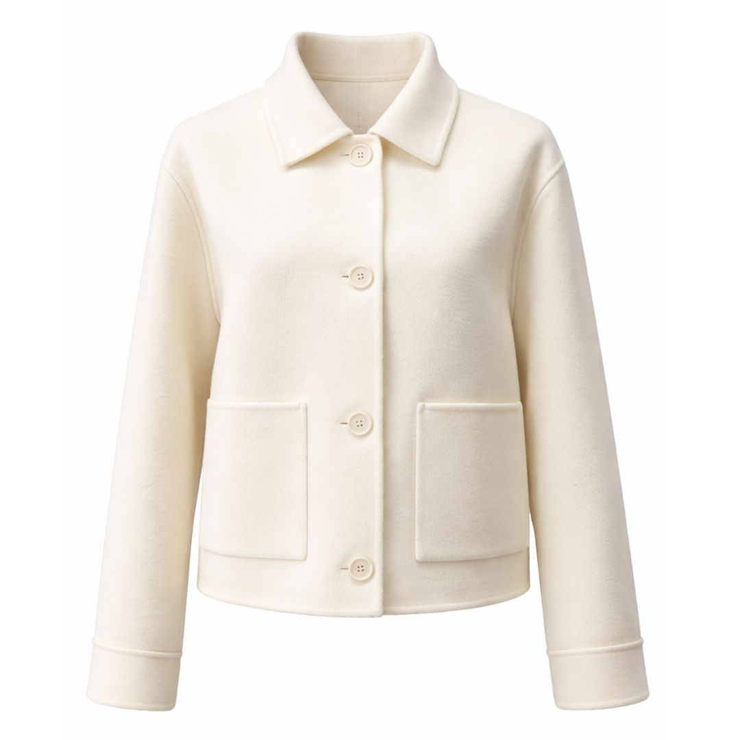 Daisy Wool Cashmere Boxy Jacket