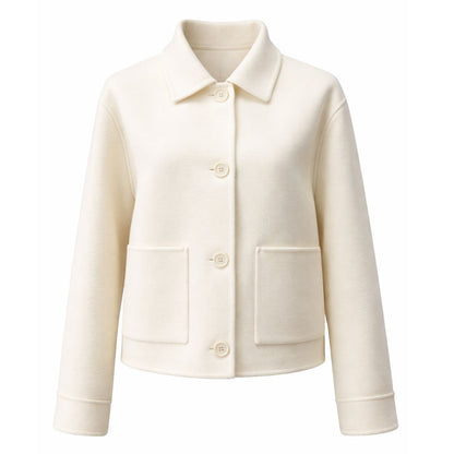 Daisy Wool Cashmere Boxy Jacket