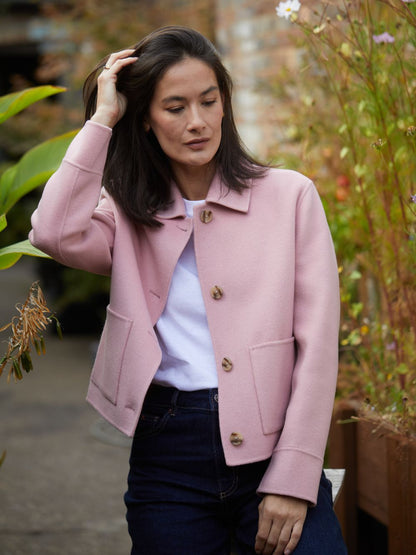 Daisy Wool Cashmere Boxy Jacket