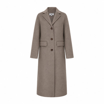 Elisie Blind-Seam Overcoat