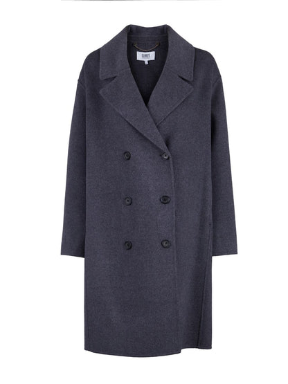Flora Wool Cashmere Double Breasted Coat