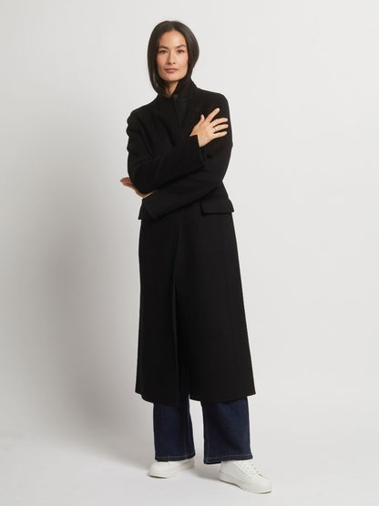 Guilia Single Breasted Wool Cashmere Coat