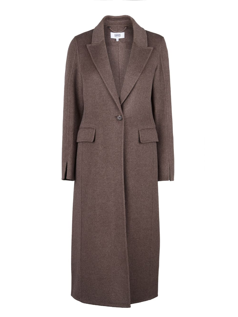 Guilia Single Breasted Wool Cashmere Coat