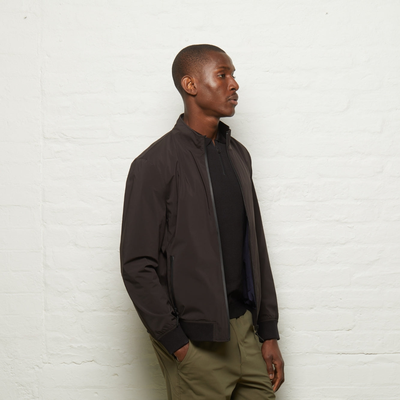 Hanson2 Stretch Bomber Jacket