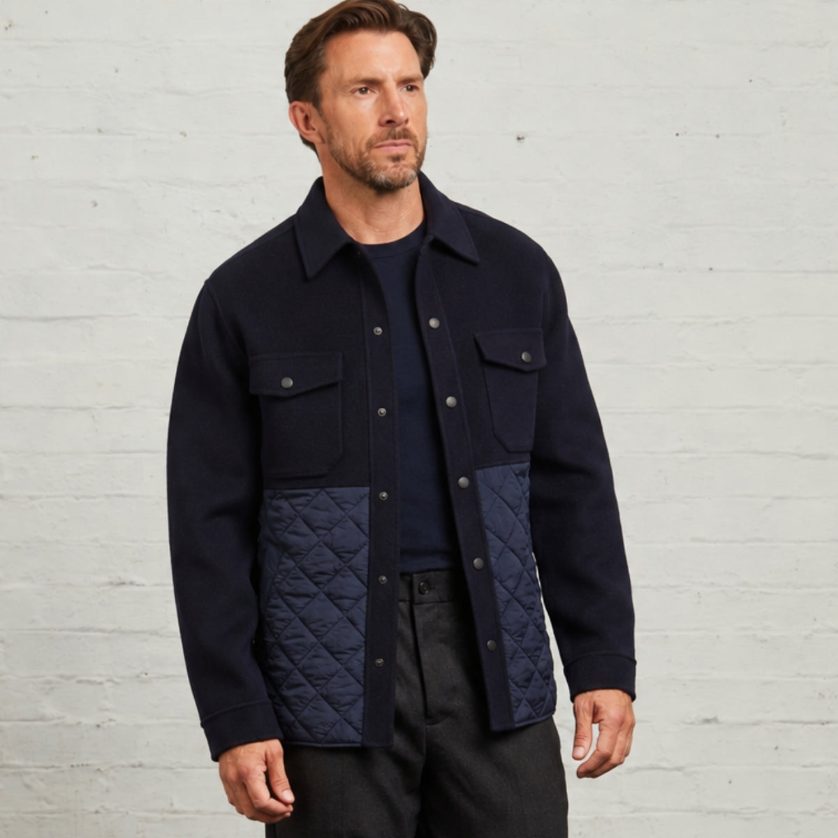 Horace Quilted Overshirt