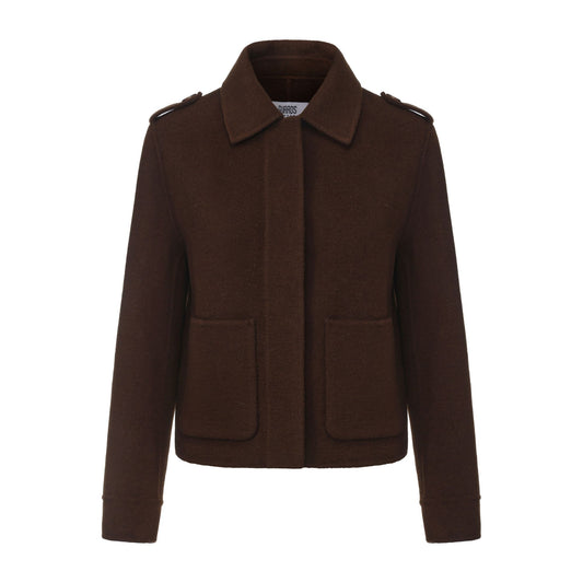 Indie Blind-Seam Short Jacket