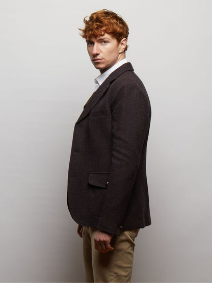 Allenby Wool Tweed Blazer