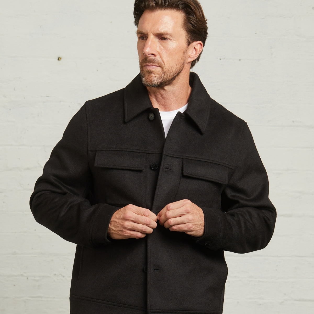 James Wool Short Jacket