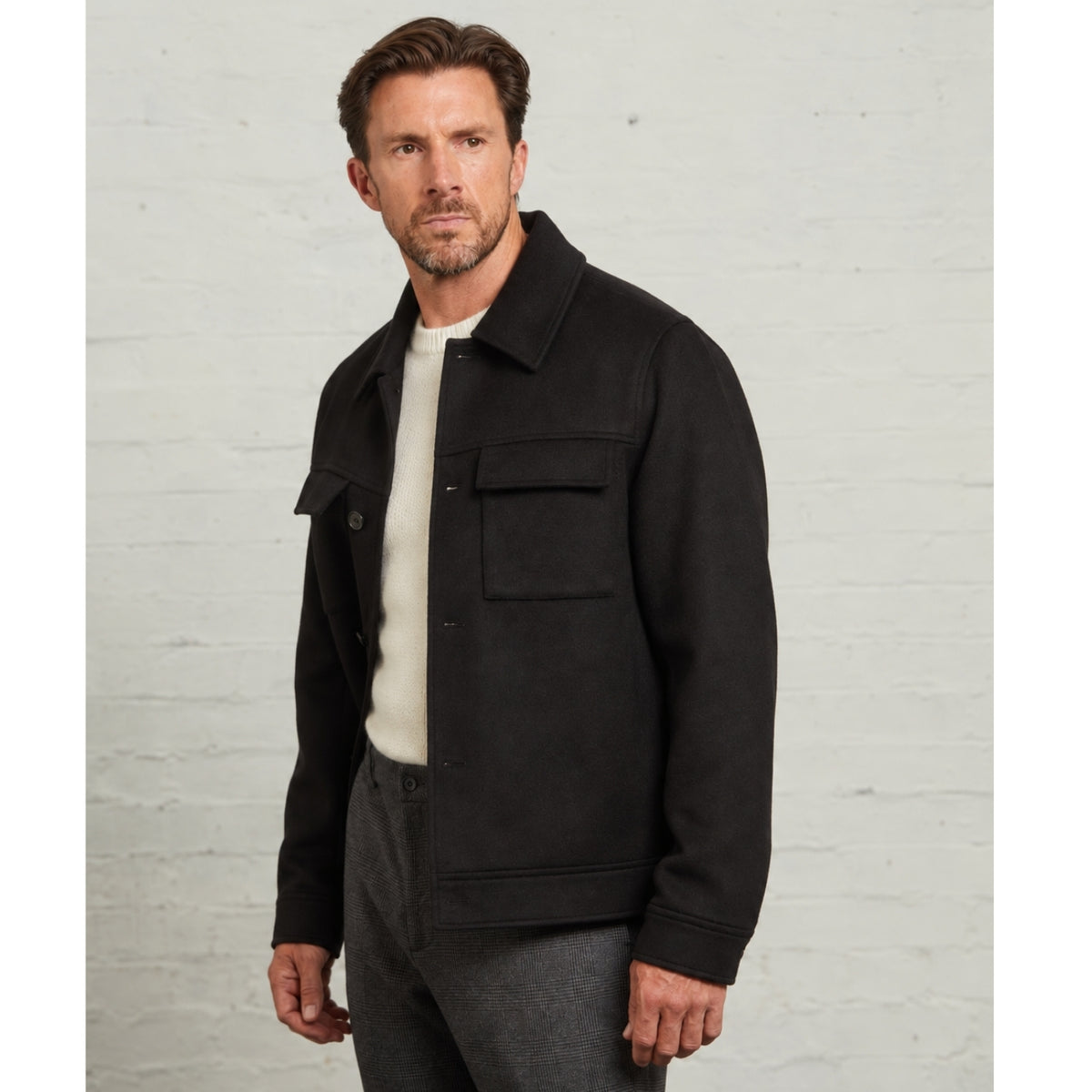 James Wool Short Jacket
