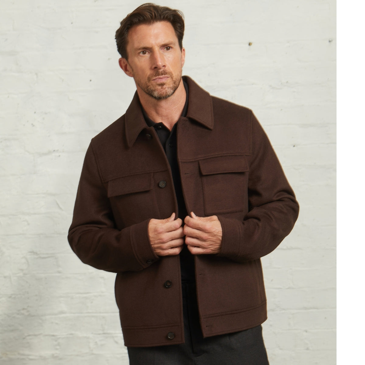 James Wool Short Jacket