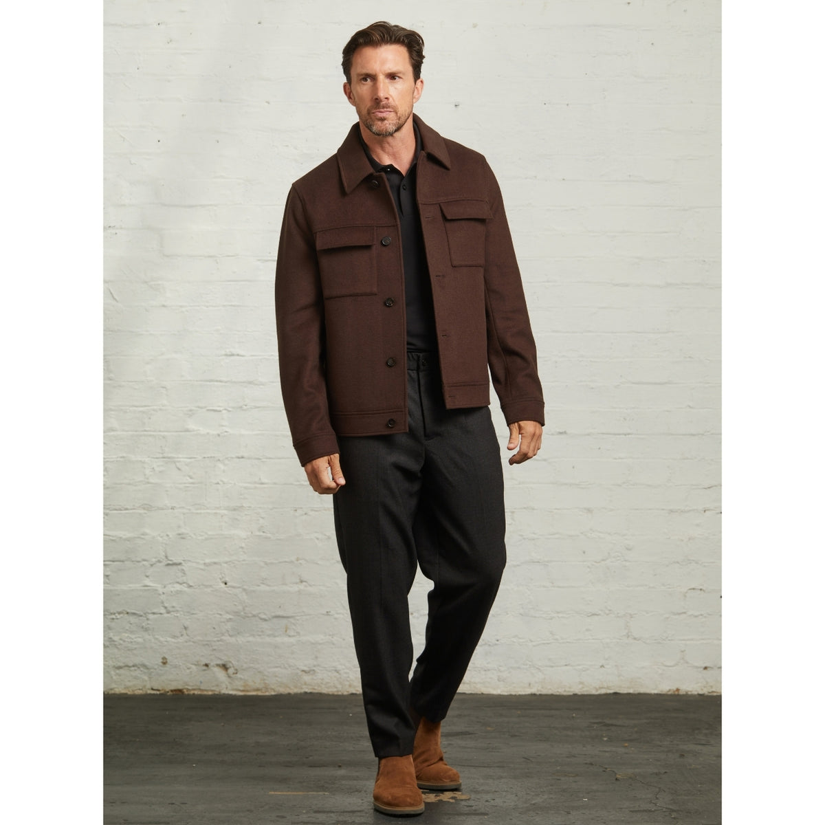 James Wool Short Jacket