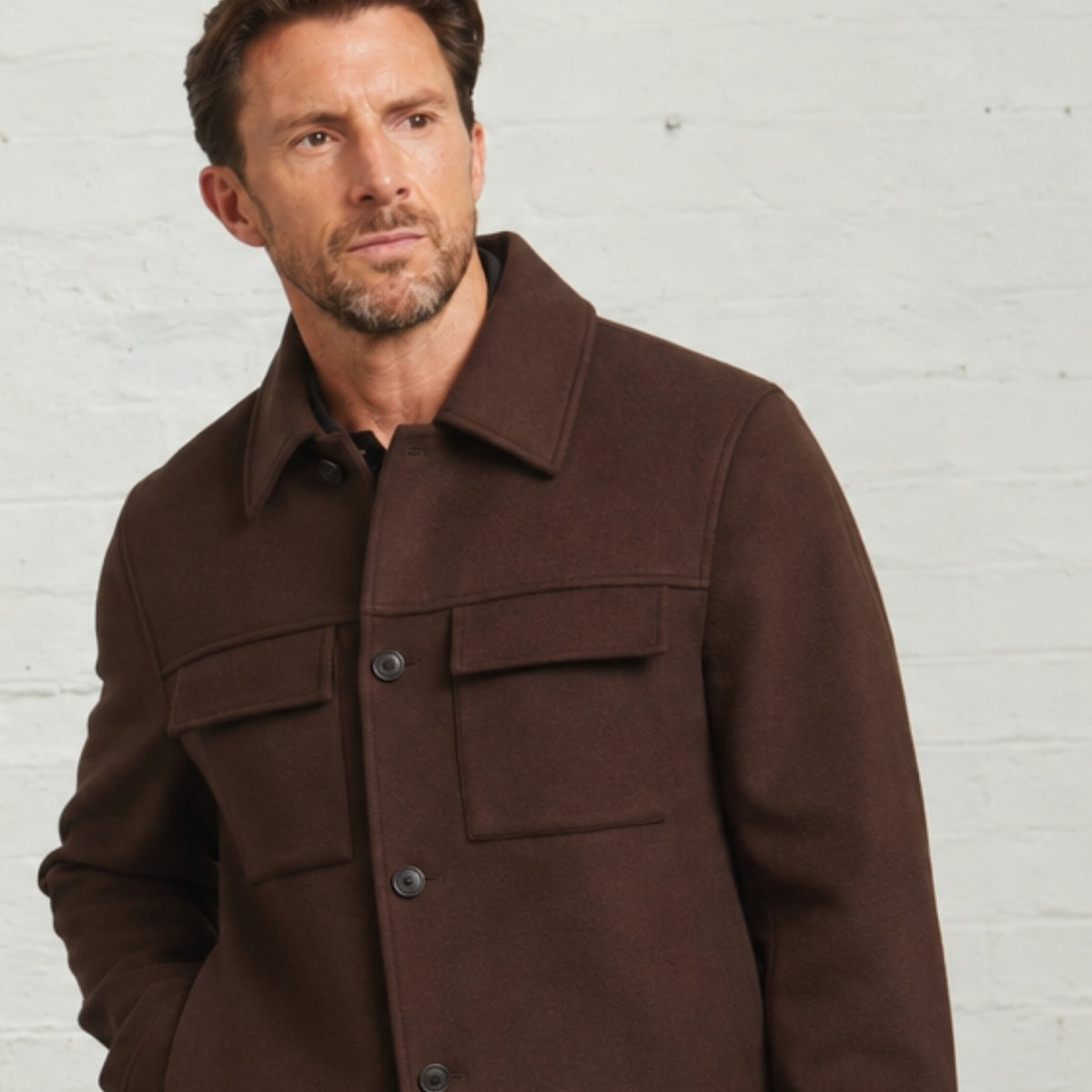 James Wool Short Jacket