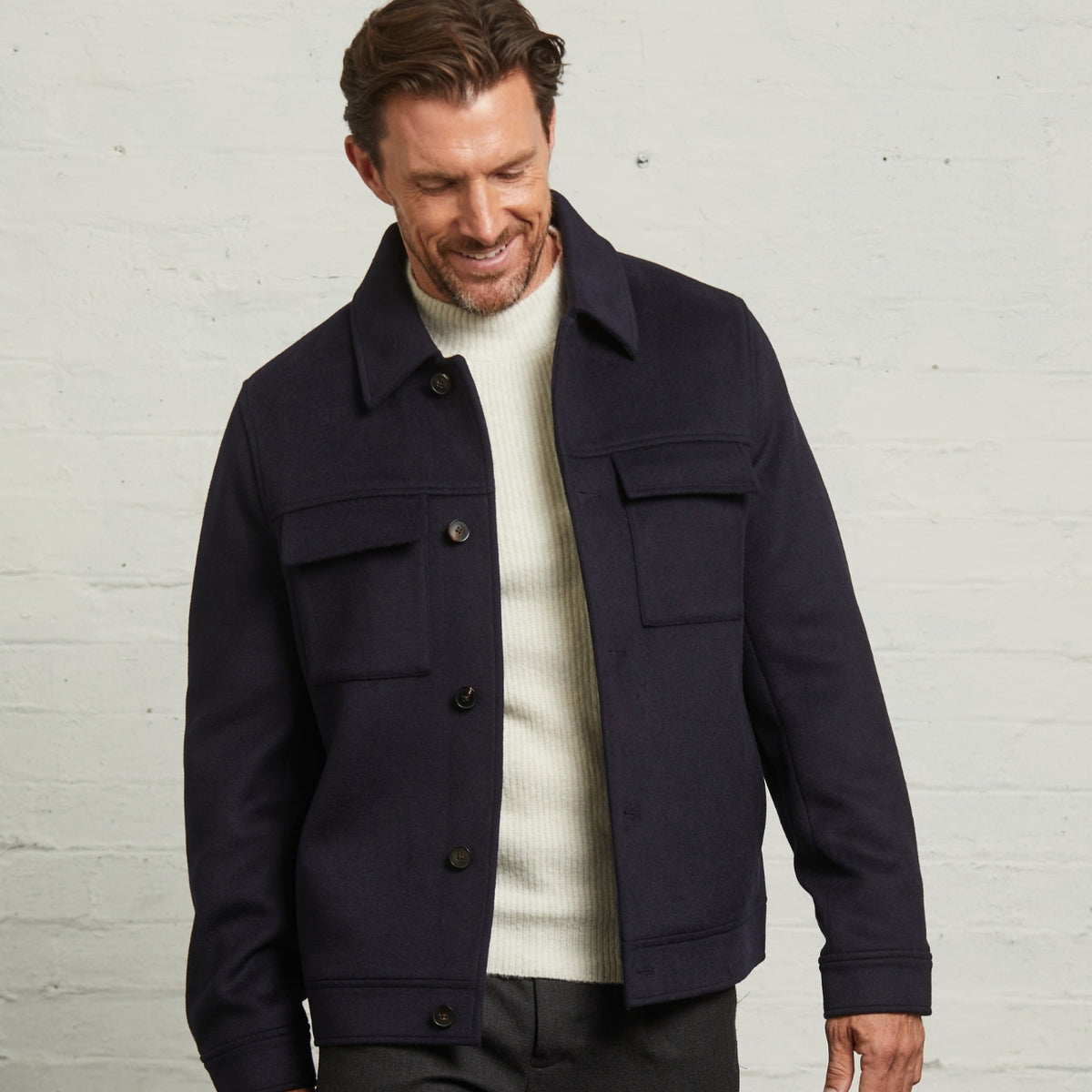 James Wool Short Jacket