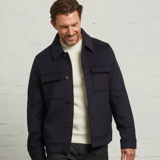 James Wool Short Jacket
