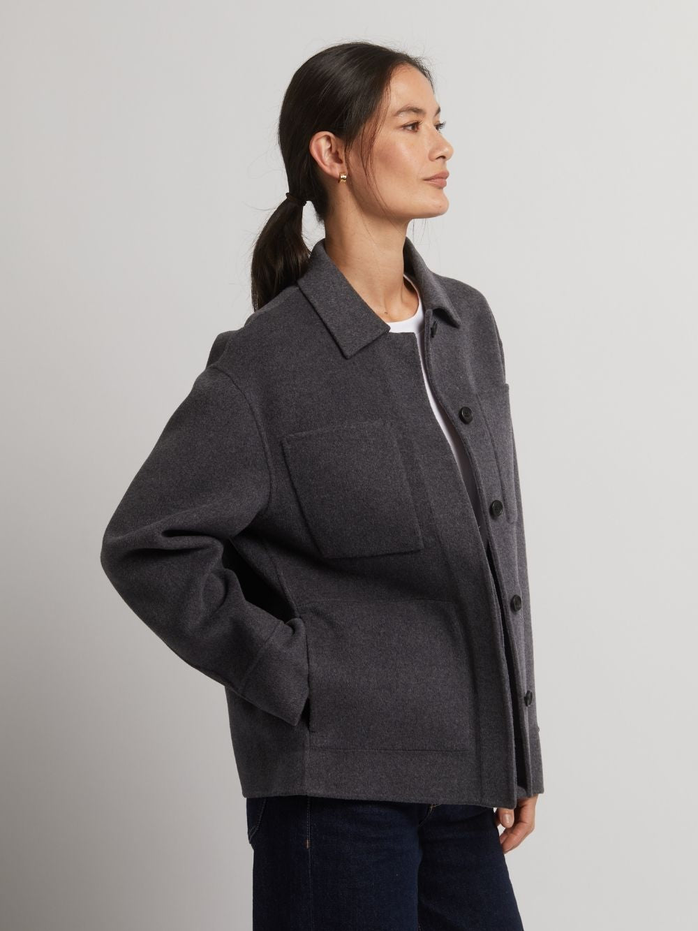 Joanna Wool Cashmere Short Jacket