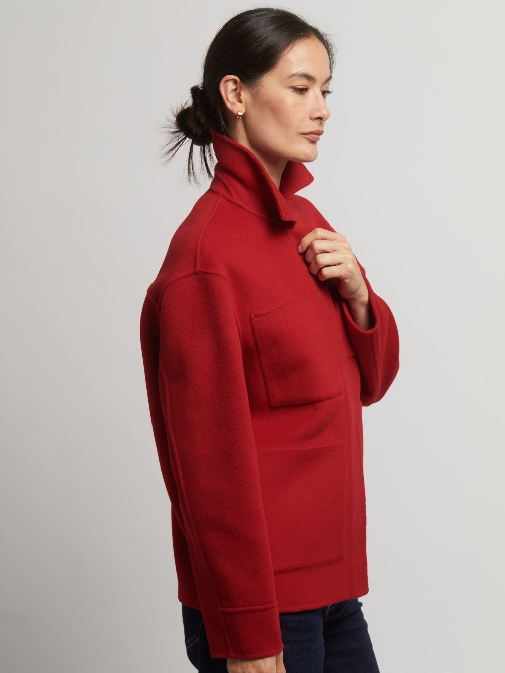 Joanna Wool Cashmere Short Jacket