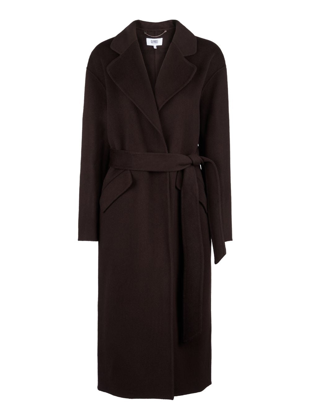 Kelly Belted Wool Cashmere Long Coat