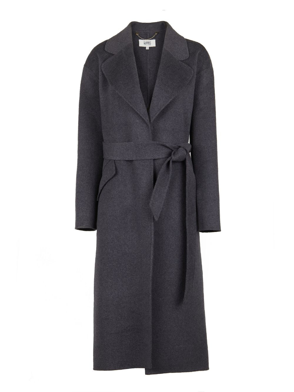 Kelly Belted Wool Cashmere Long Coat