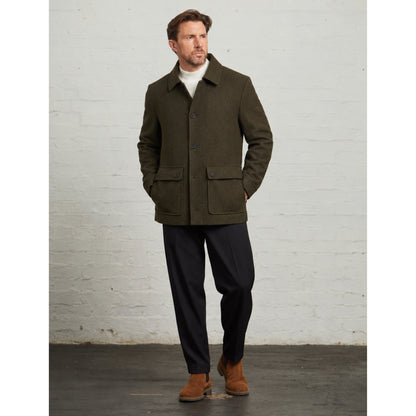 Kyle Wool Tweed Heritage Carcoat