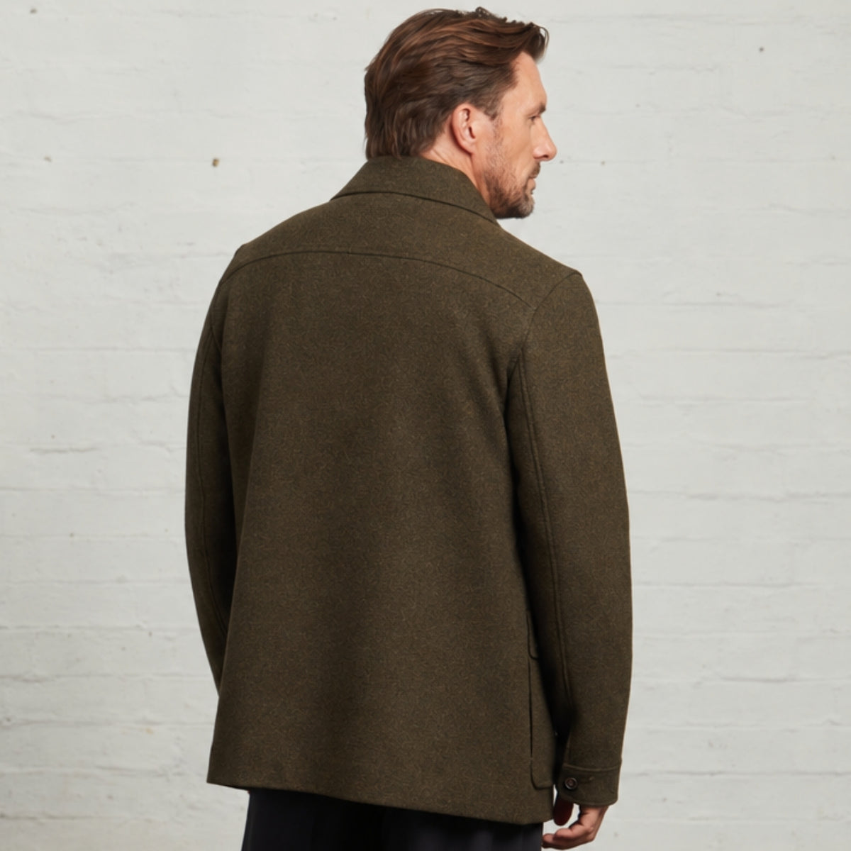 Kyle Wool Tweed Heritage Carcoat