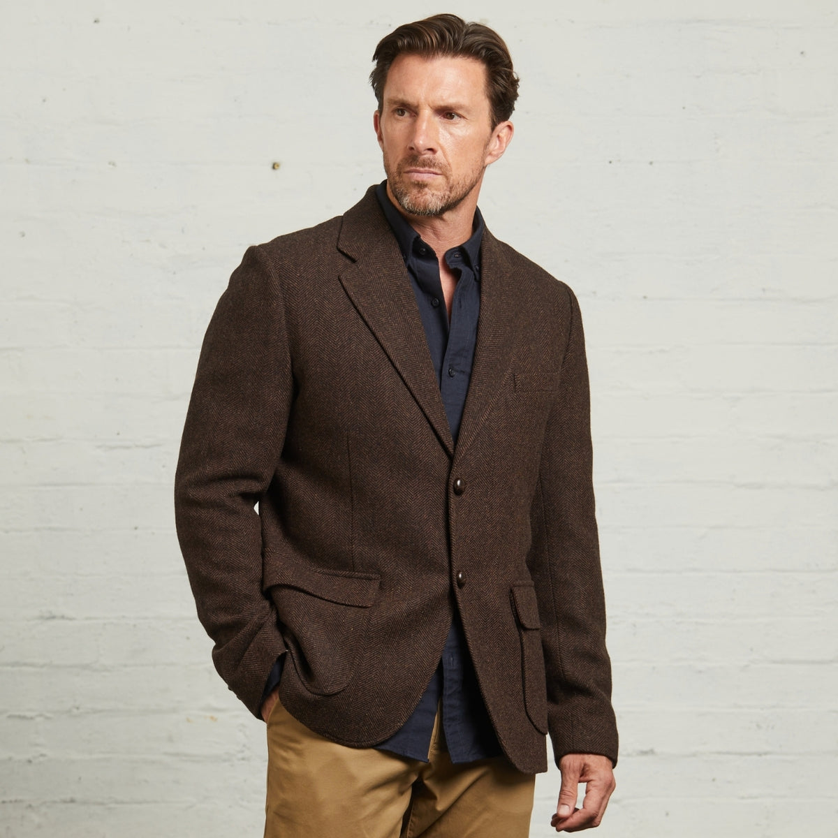 Lawrence Tweed Heritage Wool Blazer