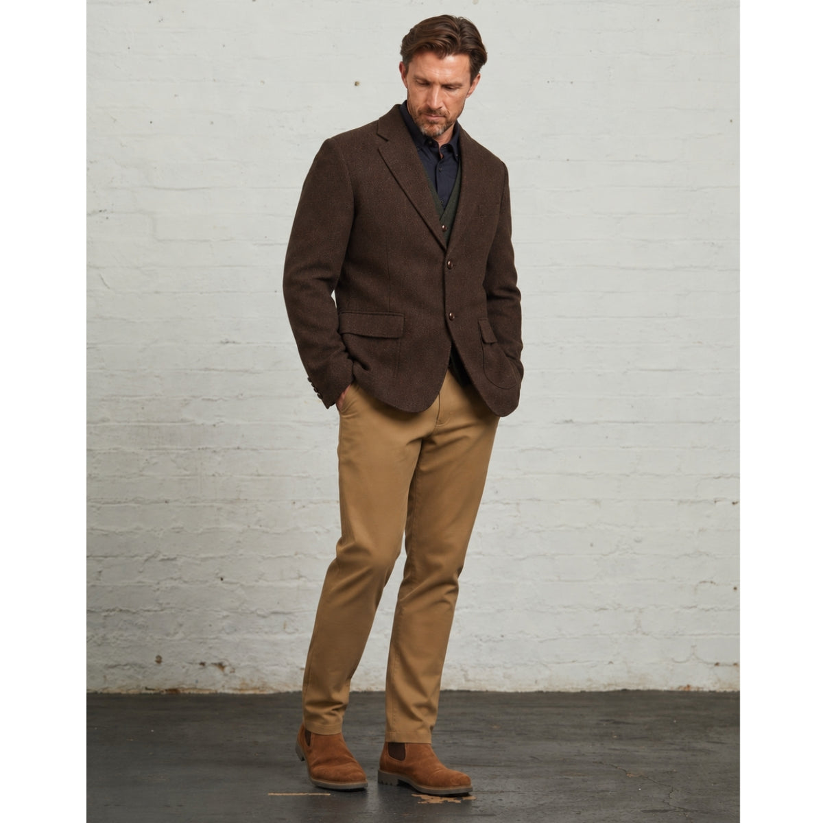 Lawrence Tweed Heritage Wool Blazer