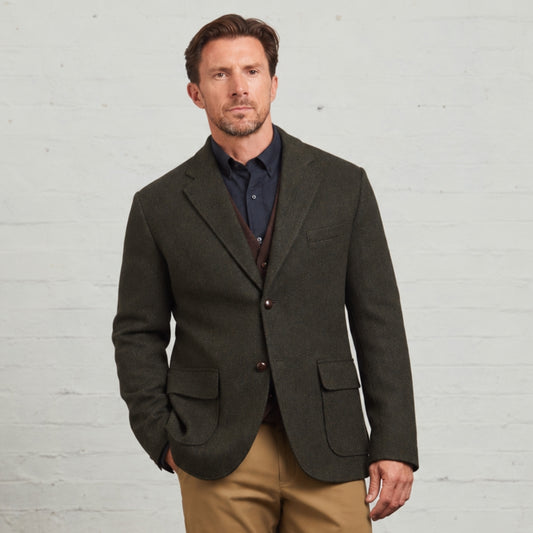 Lawrence Tweed Heritage Wool Blazer