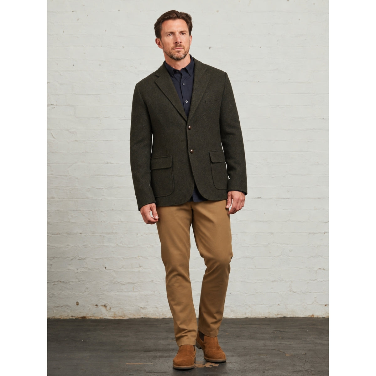 Lawrence Tweed Heritage Wool Blazer