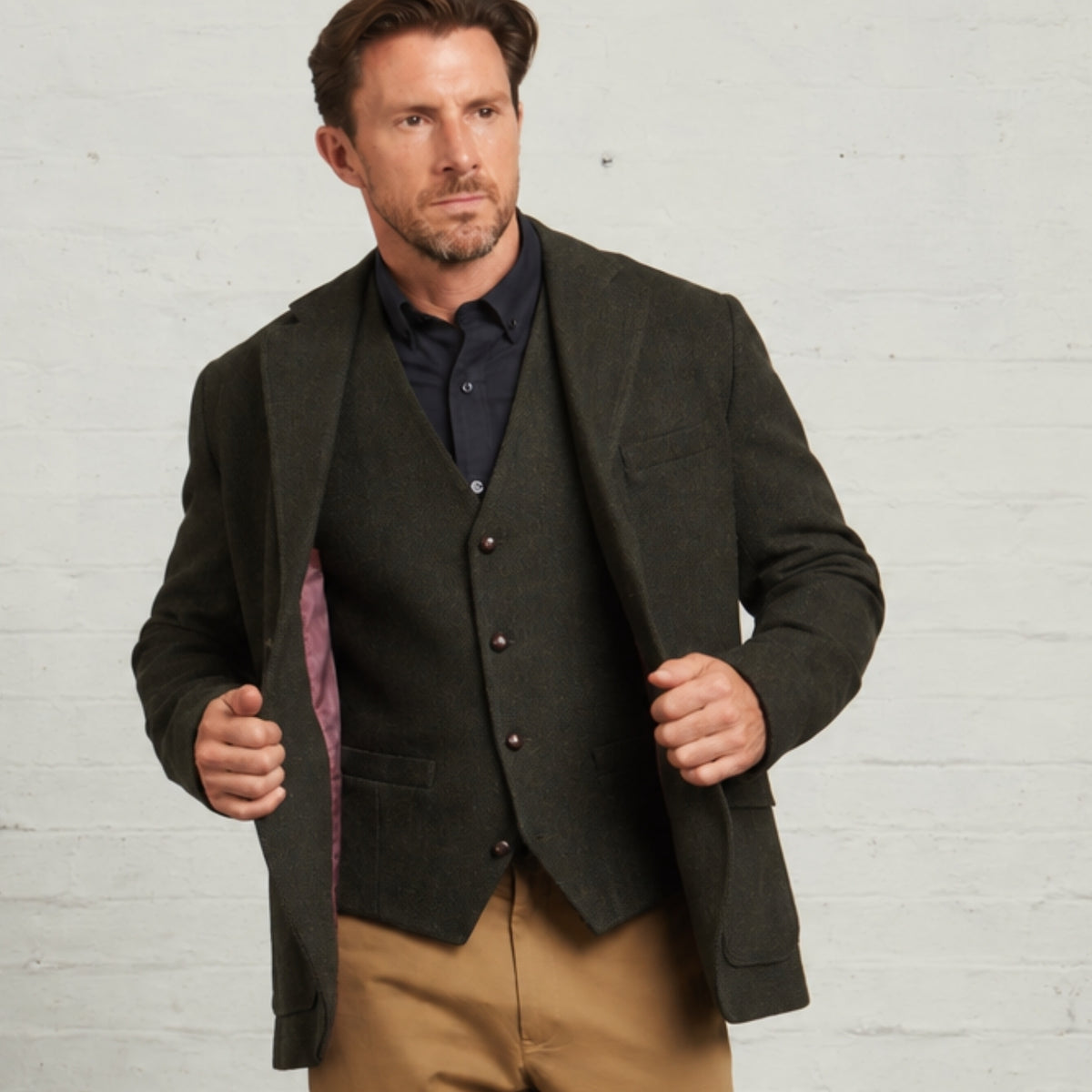 Lawrence Tweed Heritage Wool Blazer