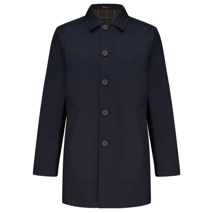 Montague Brown Check Reversible Raincoat