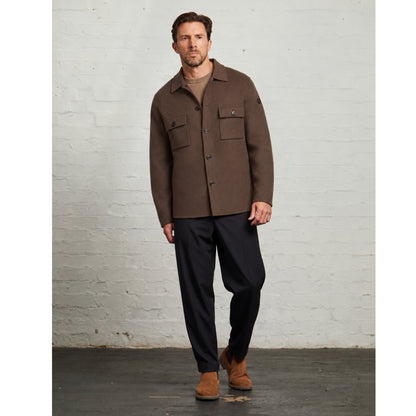 Oliver Blind-Seam Overshirt