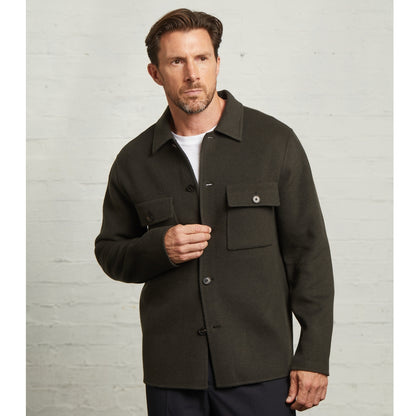 Oliver Blind-Seam Overshirt