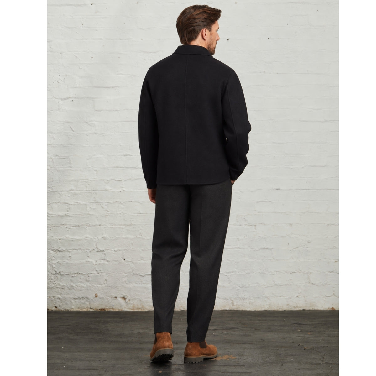 Oliver Blind-Seam Overshirt
