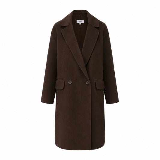 Piper Blind-Seam Double Breasted Coat