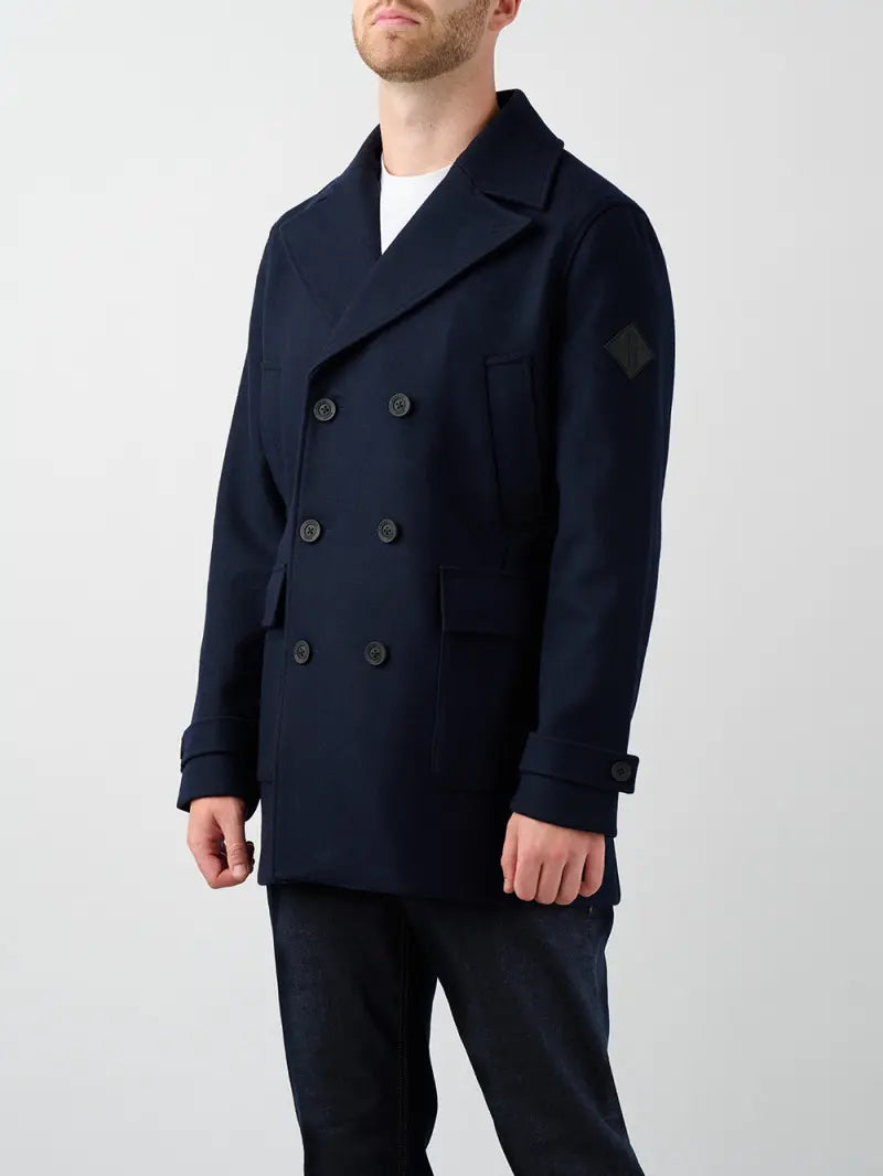 Trinity Wool Peacoat