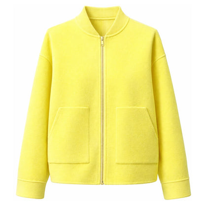 Tallulah Wool Cashmere Zip Jacket