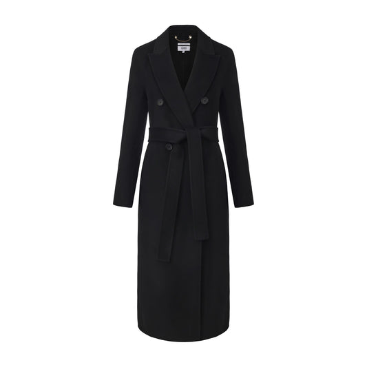 Tess Double Breasted Wool Cashmere Coat