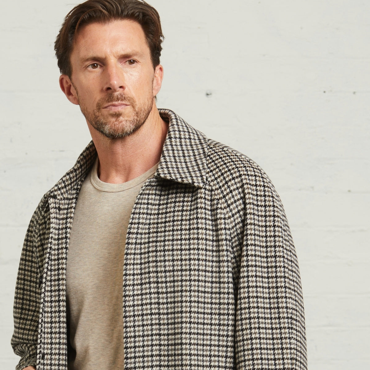Walter Check Overcoat
